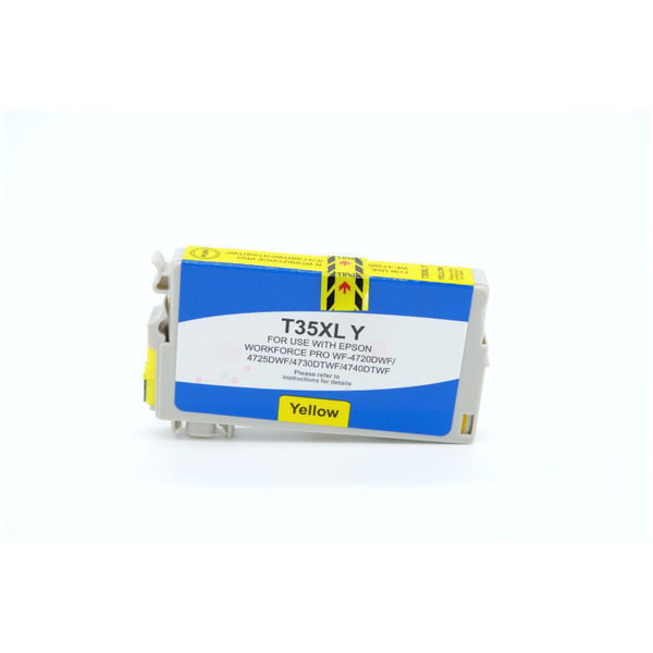 Premium Tinte Kompatibel zu EPSON 35XL, C13T35944010 Yellow