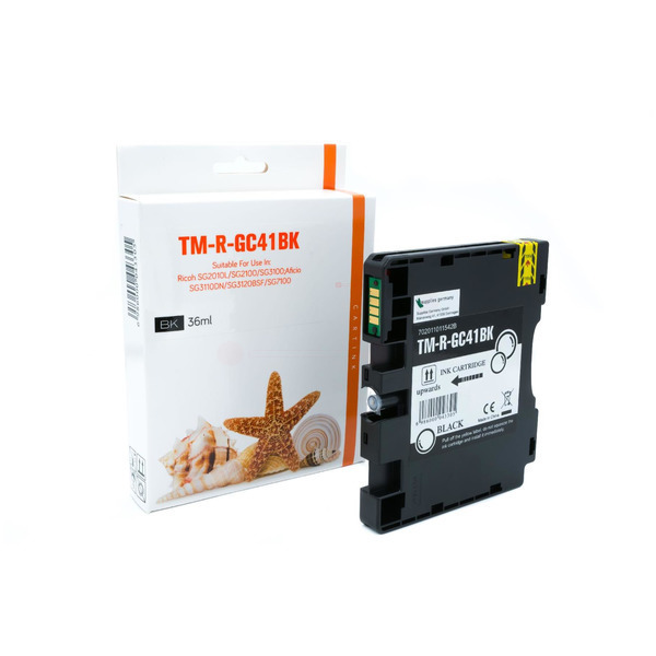 Premium Tinte Kompatibel zu RICOH 405761, GC-41K Black