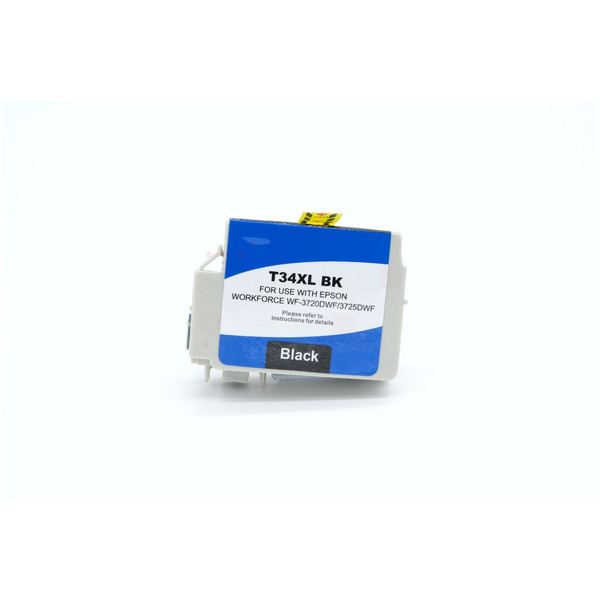 Premium Tinte Kompatibel zu EPSON 34XL, C13T34714010 Black