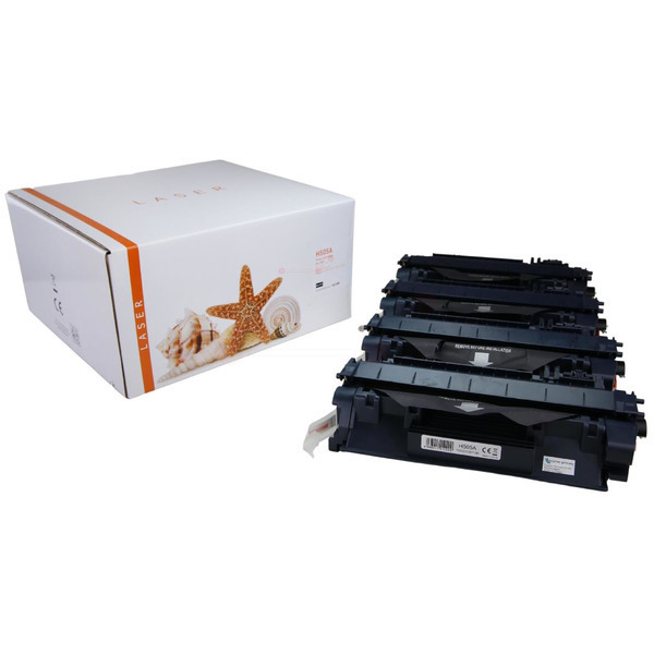 Premium Toner Kompatibel zu CANON, HP 05A, CF280A Black XL VE 4