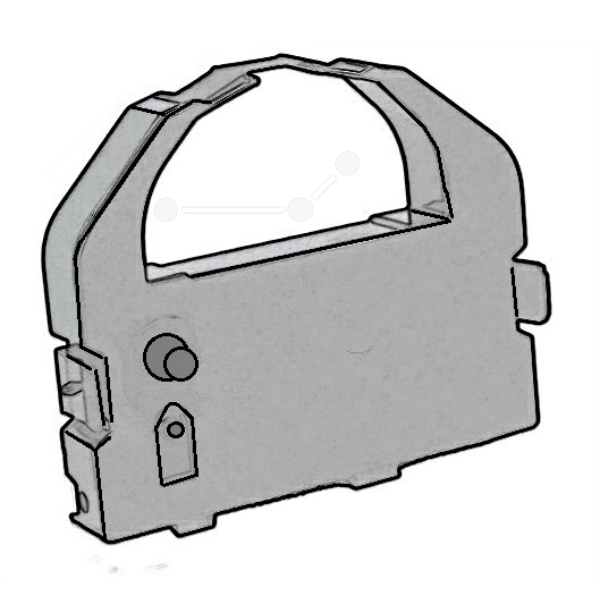 Premium Nylonband schwarz Kompatibel zu EPSON 7762, C13S015262 Black