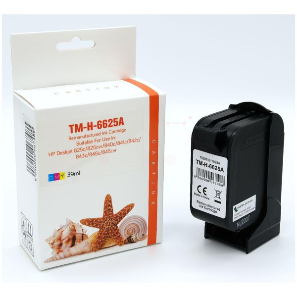 Premium Tinte Kompatibel zu HP 1717, C6625AE Color