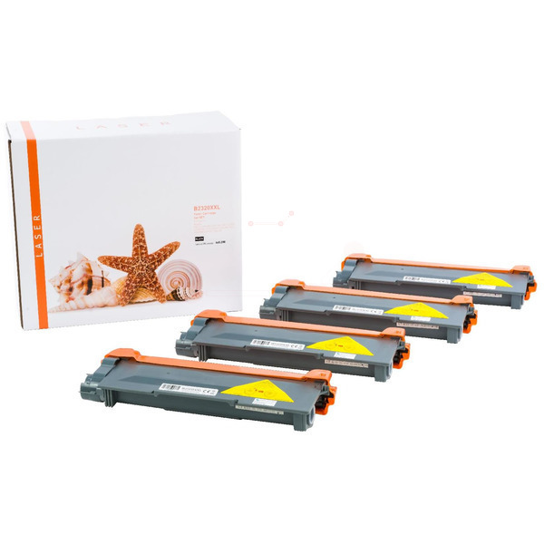 Premium Toner Kompatibel zu BROTHER TN-2320 Black XL VE 4