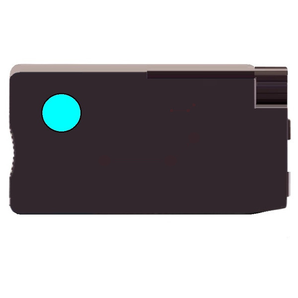 Premium Tinte Kompatibel zu HP 953XL, 953CXL, 953XLC, F6U16AE Cyan XL