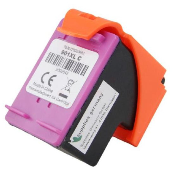 Premium Tinte Kompatibel zu HP 901901, CC656AE Color