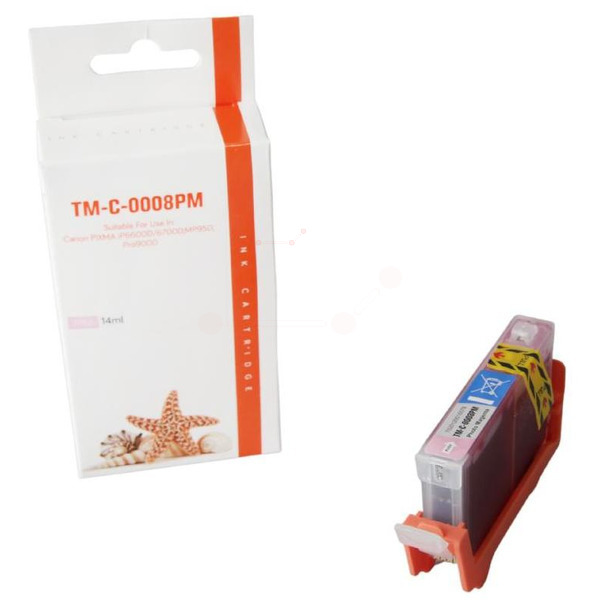 Premium Tinte Kompatibel zu CANON 0625B001, CLI-8PM Photo Magenta