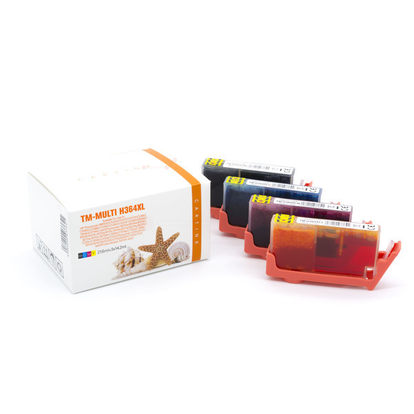 Premium Tinte Kompatibel zu HP 364XL, N9J74AE CMYK VE 4