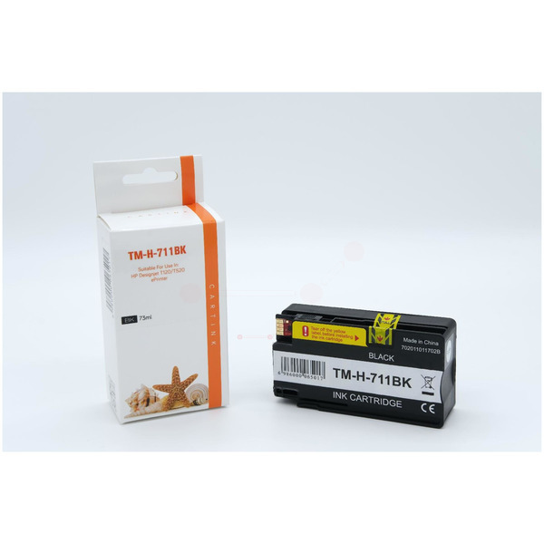 Premium Tinte Kompatibel zu HP 711711, CZ133A Black
