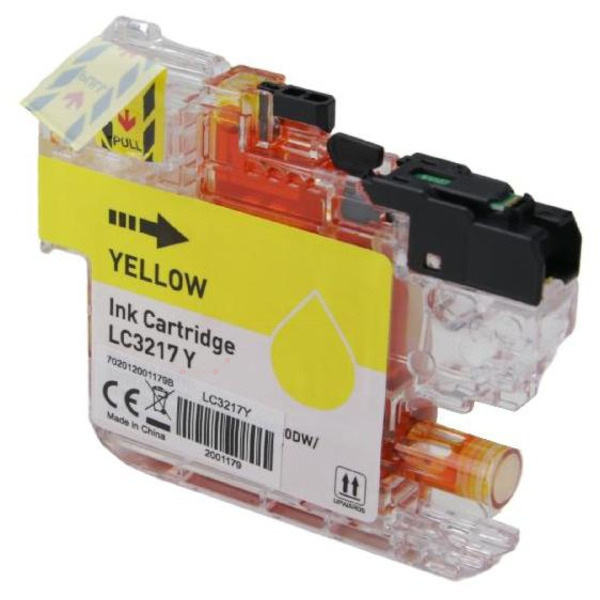 Premium Tinte Kompatibel zu BROTHER LC-3217Y Yellow