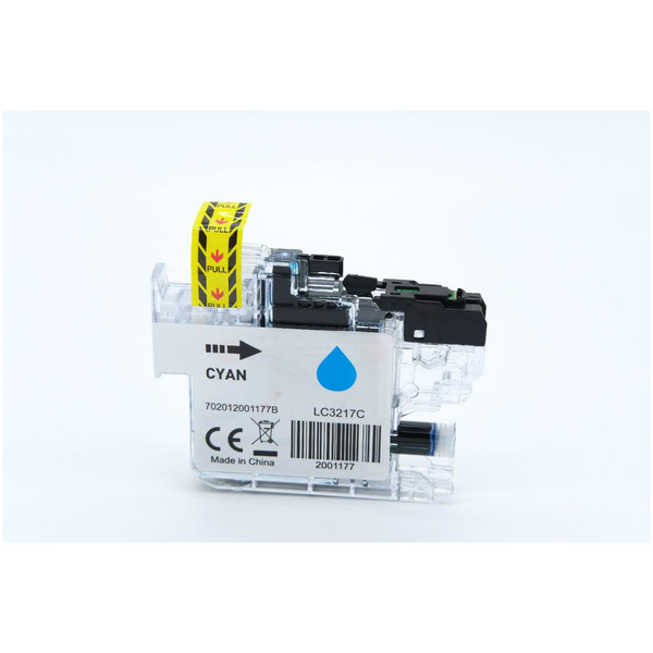 Premium Tinte Kompatibel zu BROTHER LC-3217C Cyan