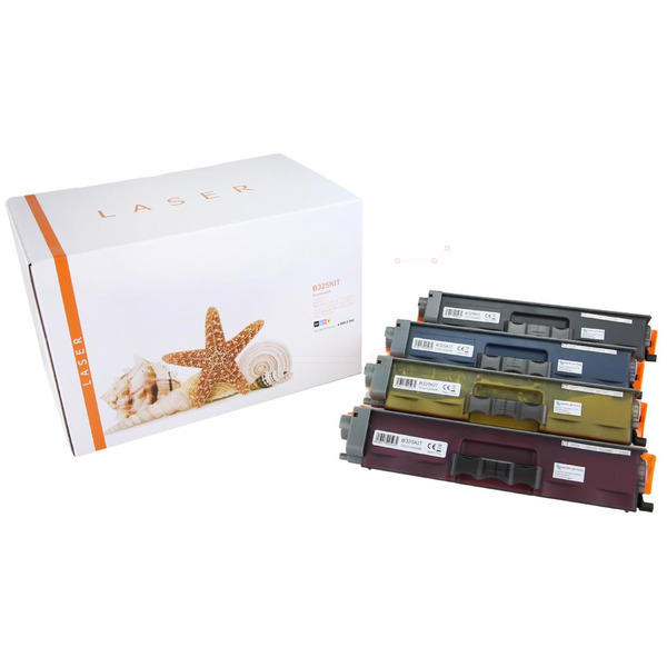 Premium Toner Kompatibel zu BROTHER TN-325BK, TN-326BK Black