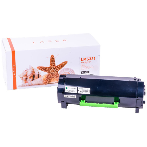 Premium Toner Kompatibel zu LEXMARK 56F2000 Black