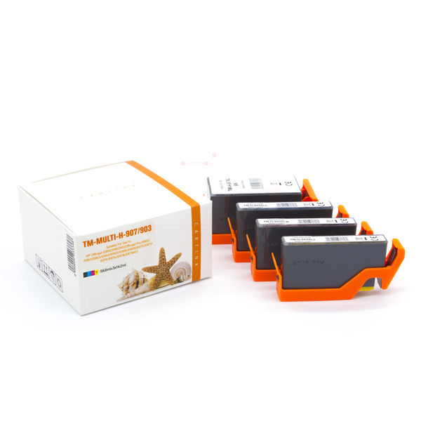 Premium Tinte Kompatibel zu HP 903XL, 907XL, T6M11AE CMYK VE 4