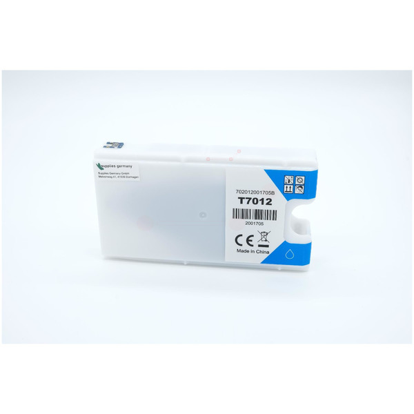 Premium Tinte Kompatibel zu EPSON C13T70324010, T7022 Cyan XL