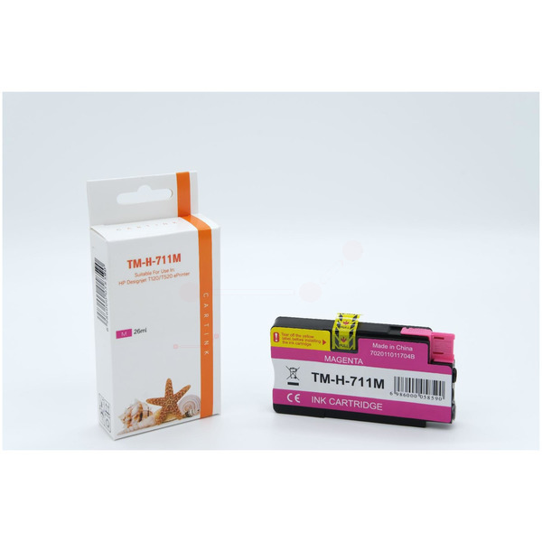 Premium Tinte Kompatibel zu HP 711711, CZ131A Magenta