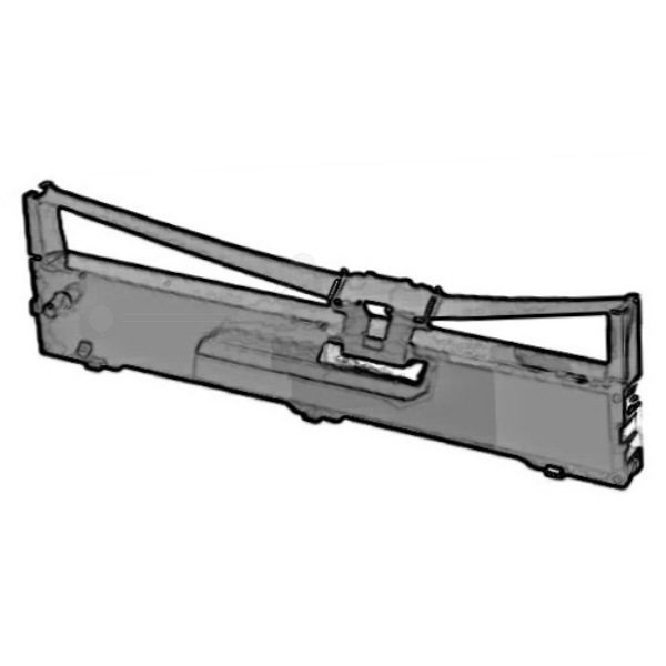 Premium Nylonband schwarz Kompatibel zu EPSON C13S015329 Black