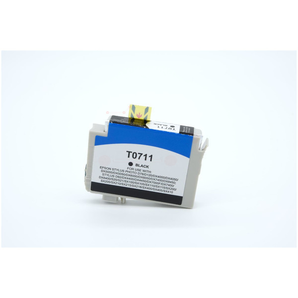 Premium Tinte Kompatibel zu EPSON C13T07114011, T0711 Black XL
