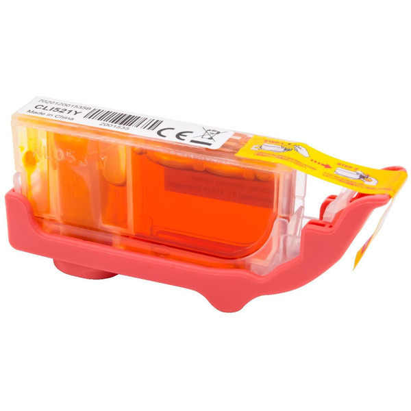 Premium Tinte Kompatibel zu CANON 2936B001, CLI-521Y Yellow XL
