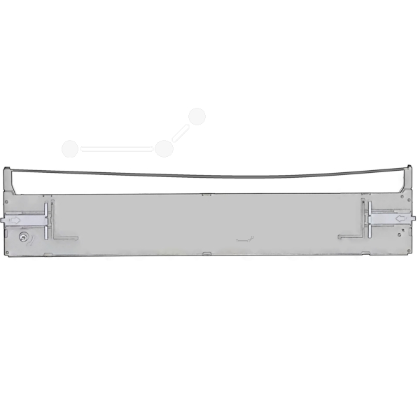 Premium Nylonband schwarz Kompatibel zu EPSON C13S015610 Black