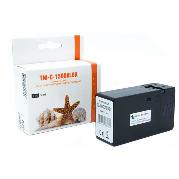 Premium Tinte Kompatibel zu CANON 9182B001, PGI-1500XLBK Black