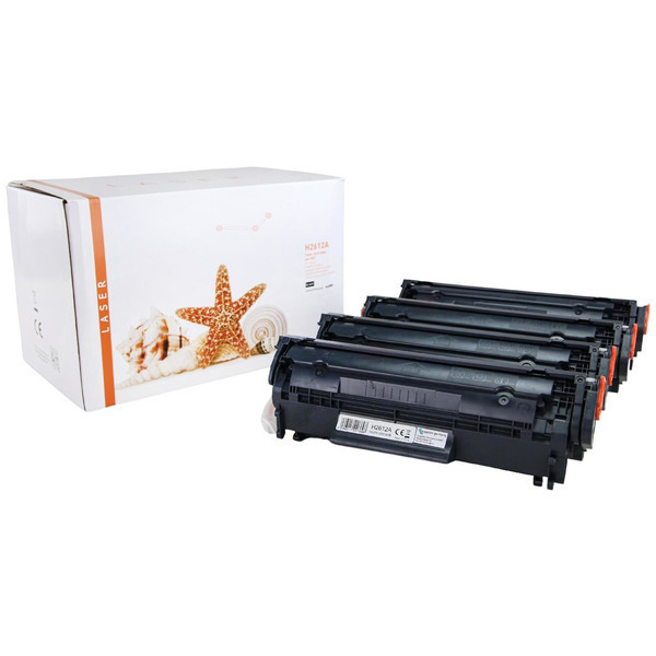 Premium Toner Kompatibel zu CANON, HP 12A, 7616A005 Black VE 4