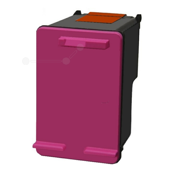 Premium Tinte Kompatibel zu HP 302XL, 302XLCMY, F6U67AE Color XL